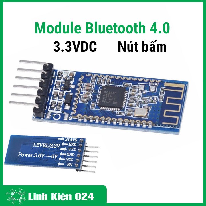 Module Bluetooth 4.0 CC2541 có nút bấm