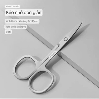 2 Kéo Cắt Mí Chỉ, Kéo Tỉa Lông Mày, Cắt Dán Mí