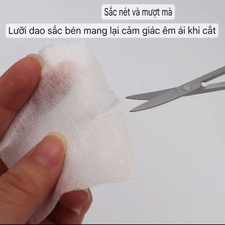 2 Kéo Cắt Mí Chỉ, Kéo Tỉa Lông Mày, Cắt Dán Mí