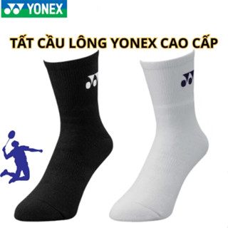Tất Thể Thao Yonex Nam Nữ Dày Dặn, Co Giãn Tốt, Bảo Vệ Chân Khi Tập Luyện SP034