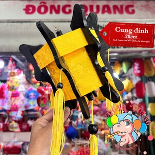 Lồng Đèn Cung Đình Gỗ Lục Giác Vải Lụa (20-30-40-50-60cm)