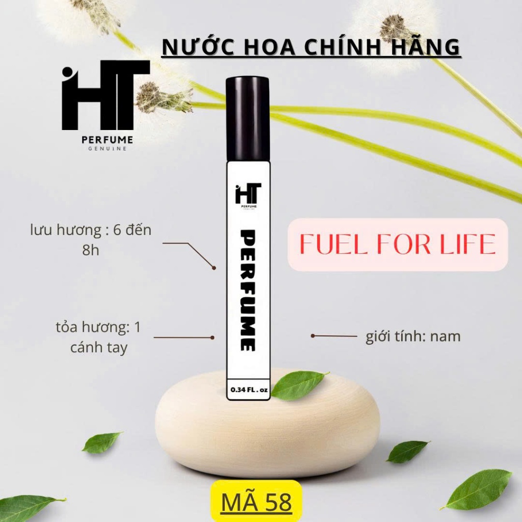 fuel for Life homme [mẫu thử 10ml.] nước hoa nam hương bưởi