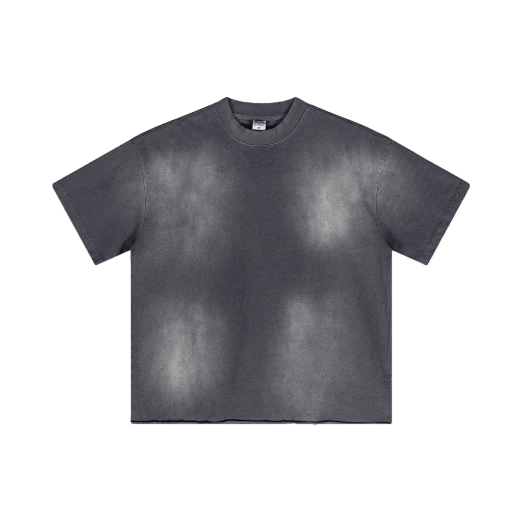Áo Thun Nam/Nữ Wash Gradient, Form Rộng, Tay Ngắn, Phong Cách Streetwear - CYRUS