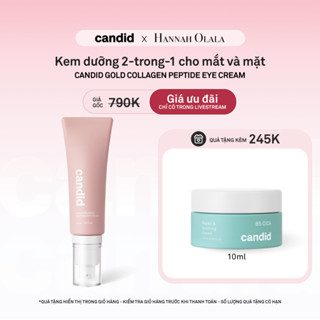 [Candid x Hannah Olala] Kem Dưỡng 2-Trong-1 Cho Mắt Và Mặt - Candid Gold Collagen Peptide 30ml