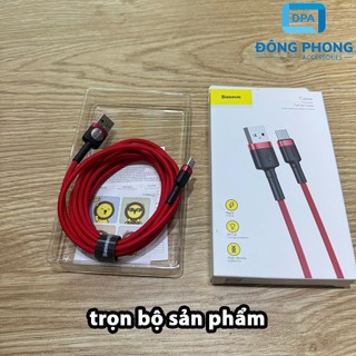 Cáp Sạc Nhanh Baseus Cafule Dài 2 Mét Cổng Type C