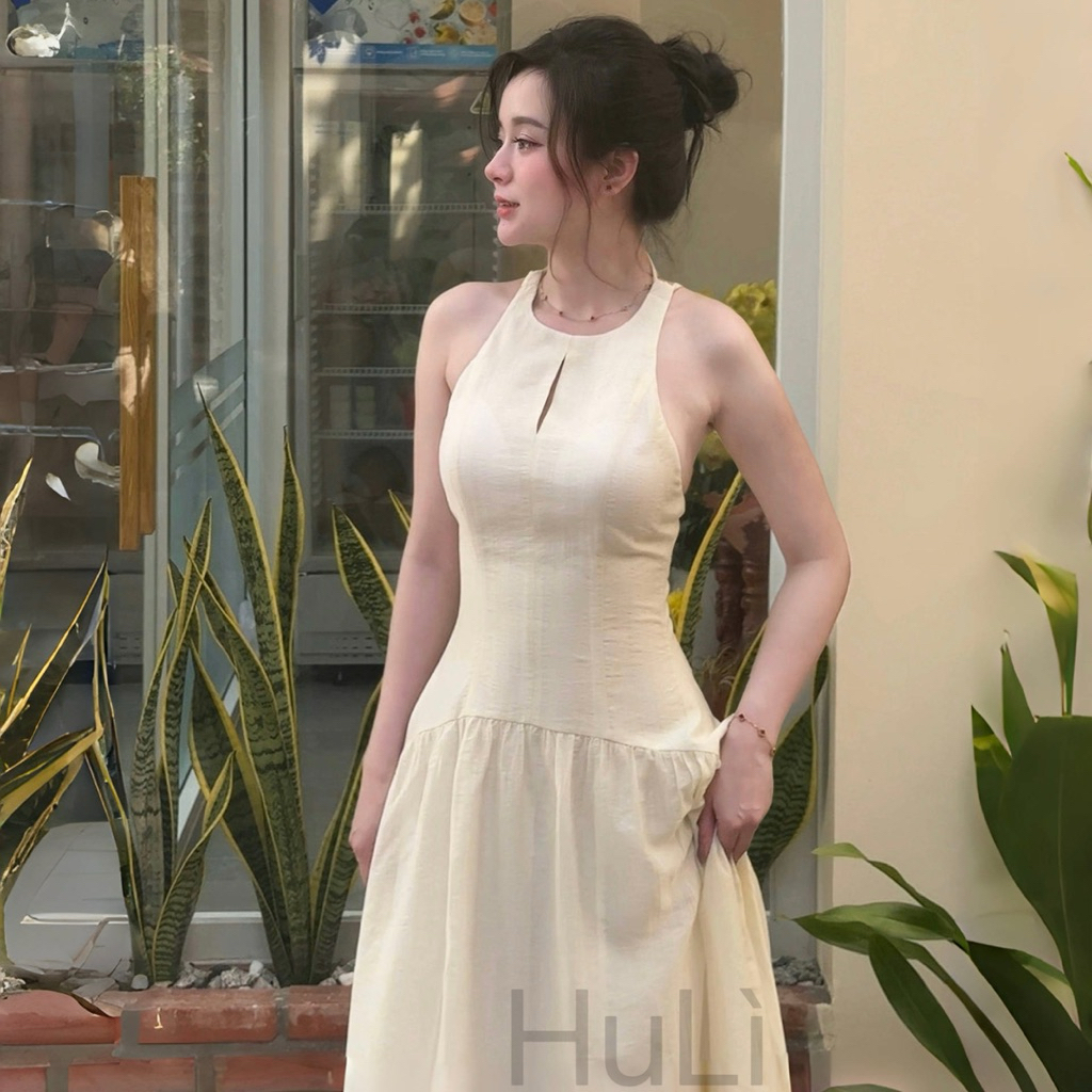 Jessi Dress- ĐẦM MAXI CỔ YẾM THANH LỊCH | BigBuy360 - bigbuy360.vn