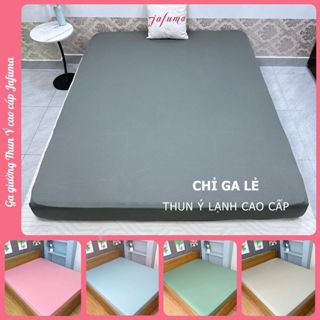 Ga Giường Thun Lạnh Ý Và Ga Thun Lạnh Hàn Quốc Bo Chun JAFUMA, Drap Thun Lạnh Mát Mịn Cho Nệm 3-27cm