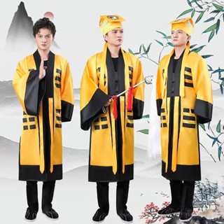 (CÓ SẴN) Trang Phục Pháp Sư, Trang Phục Đạo Sĩ, Quần Áo Pháp Sư, Quần Áo Đạo Sĩ - Loại Vải Đẹp