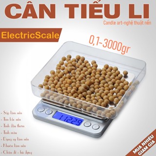 Cân Tiểu Li - Cân Điện Tử Mini - Dụng Cụ Làm Nến Thơm Handmade
