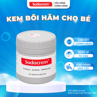 Kem Hăm Sudocrem Cho Bé Sơ Sinh Giúp Làm Dịu Da Bị Kích Ứng, Hăm Tã, Mẩn Đỏ 60g