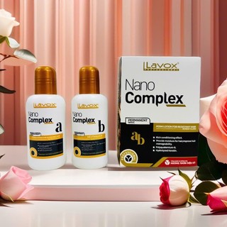[Mẫu mới] Thuốc Uốn Lạnh Siêu Dưỡng Lavox Nano Complex (160ml x 2)