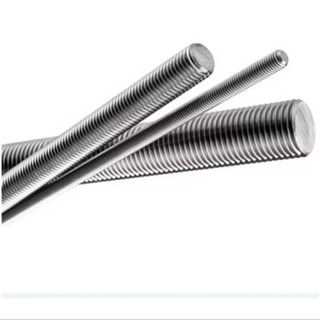    Set từ 1 - 3 cây   ty ren chiều dài 1 mét INOX 304 và 201   Thép không gỉ 304 size M4--M18 