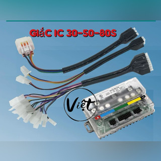 Bộ Dây Điện Giắc Cắm Kết Nối IC Votol EM 30s/50s/80s/100s/150s Cho Xe Điện