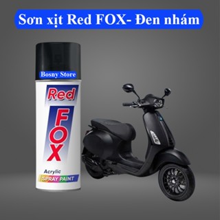 Sơn đen nhám Red Fox No.212 400cc- sơn xe máy, sơn kim loại, nhựa, gỗ