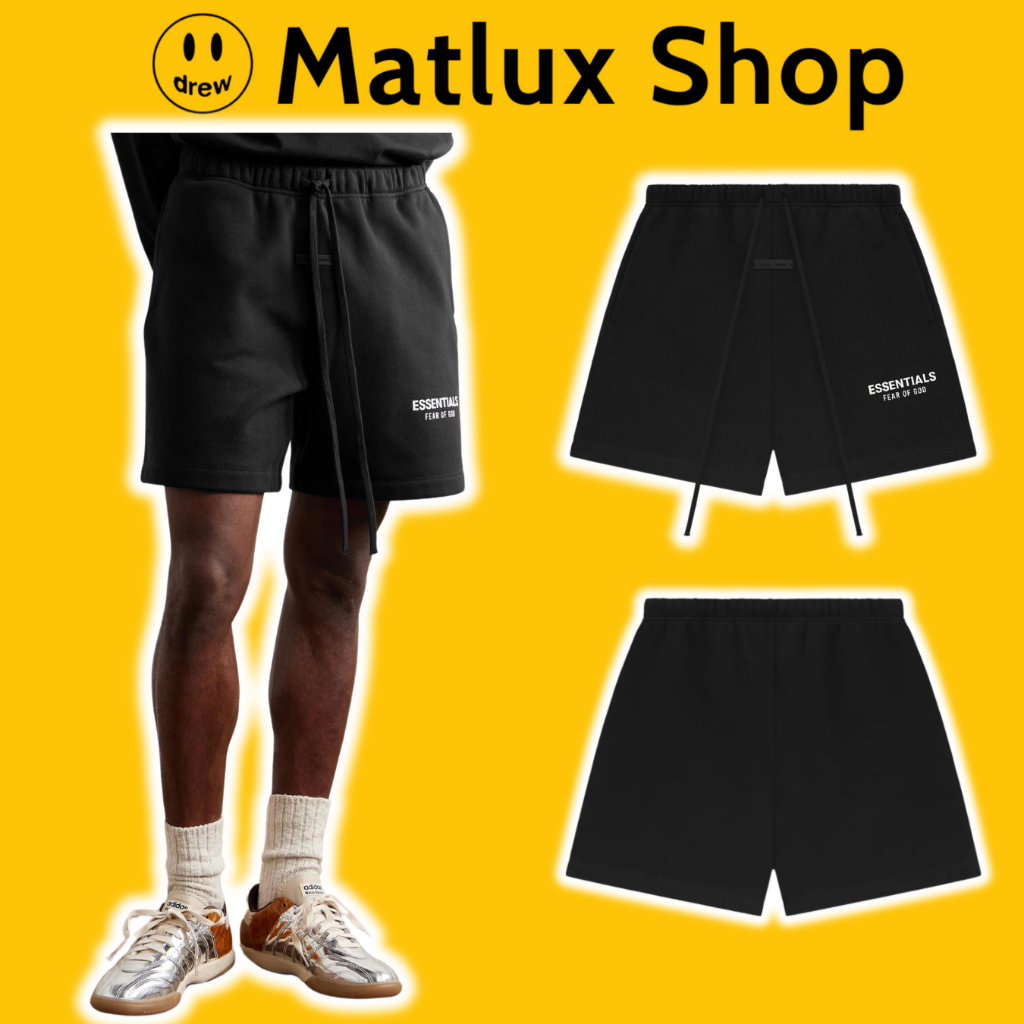 [BEST QUALITY] Quần đùi Fear Of God Essentials SS25 Jersey Short cao cấp, Quần short FOG Essentials