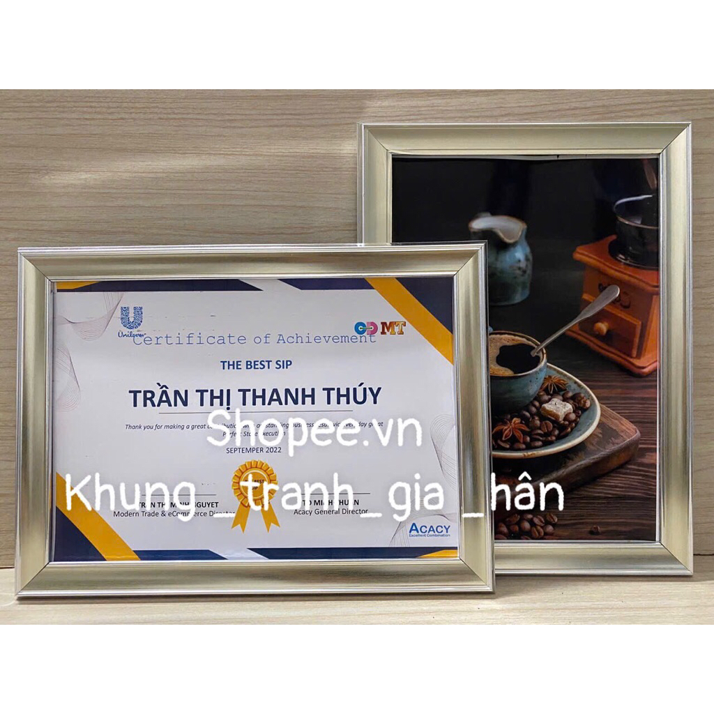 Khung  bằng khen A4(21x30) khung ảnh A4 Hàn quốc , khung hình A4 giá rẻ