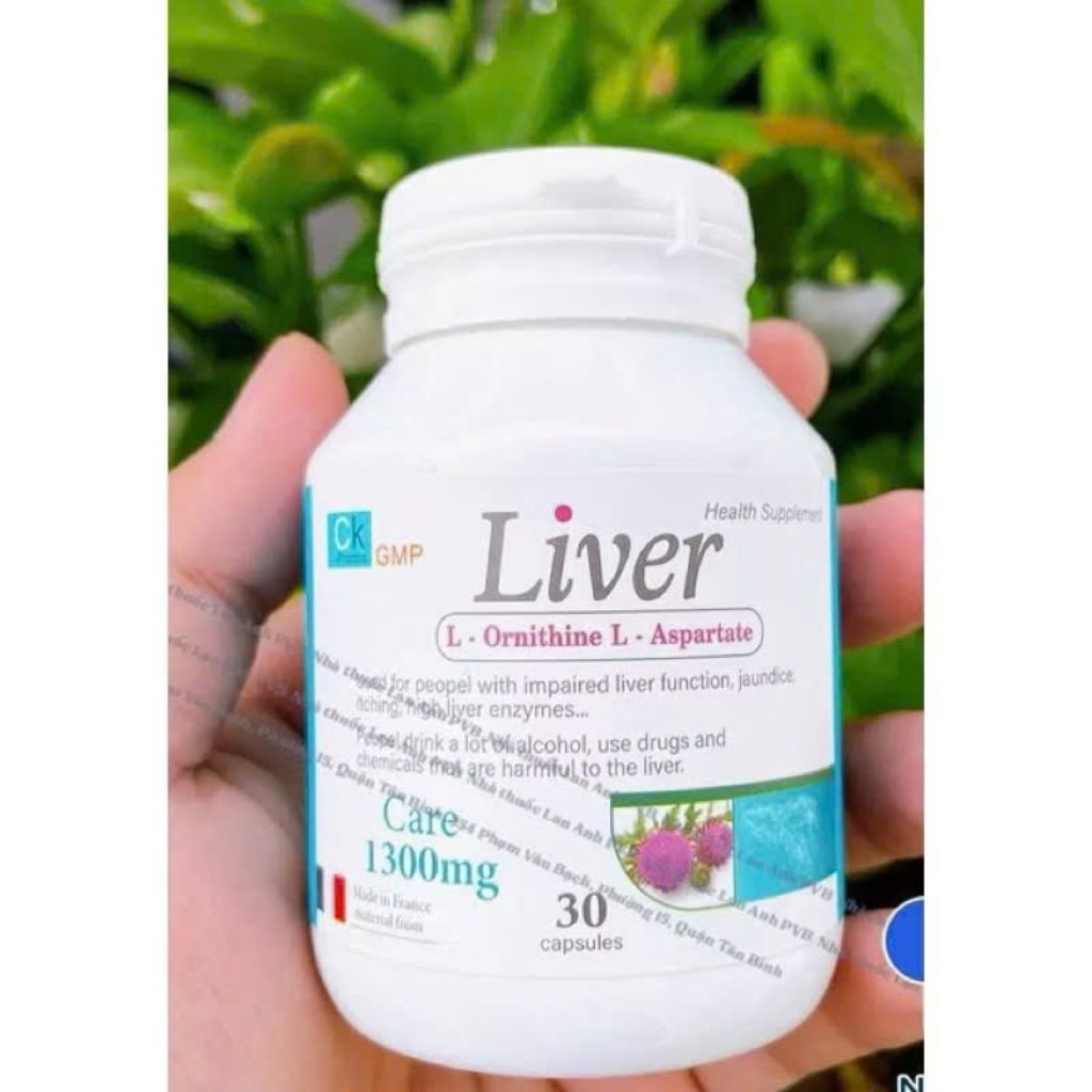 Viên uống giải độc gan Liver Care 1300mg - Giúp giải độc gan, tăng cường chức năng gan ( nhập khẩu t
