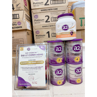   Nhập khẩu  tích lỹ quà Sữa bột A2 Platinum  A2 Immune Hộp 900g Úc số 1,2,3,4 