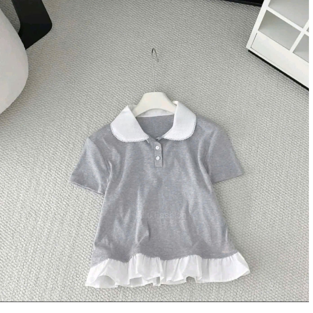 [NEW] Áo thun Polo cổ sen phối viền bèo trẻ trung, năng động, phong cách size 35-80kg | BigBuy360 - bigbuy360.vn