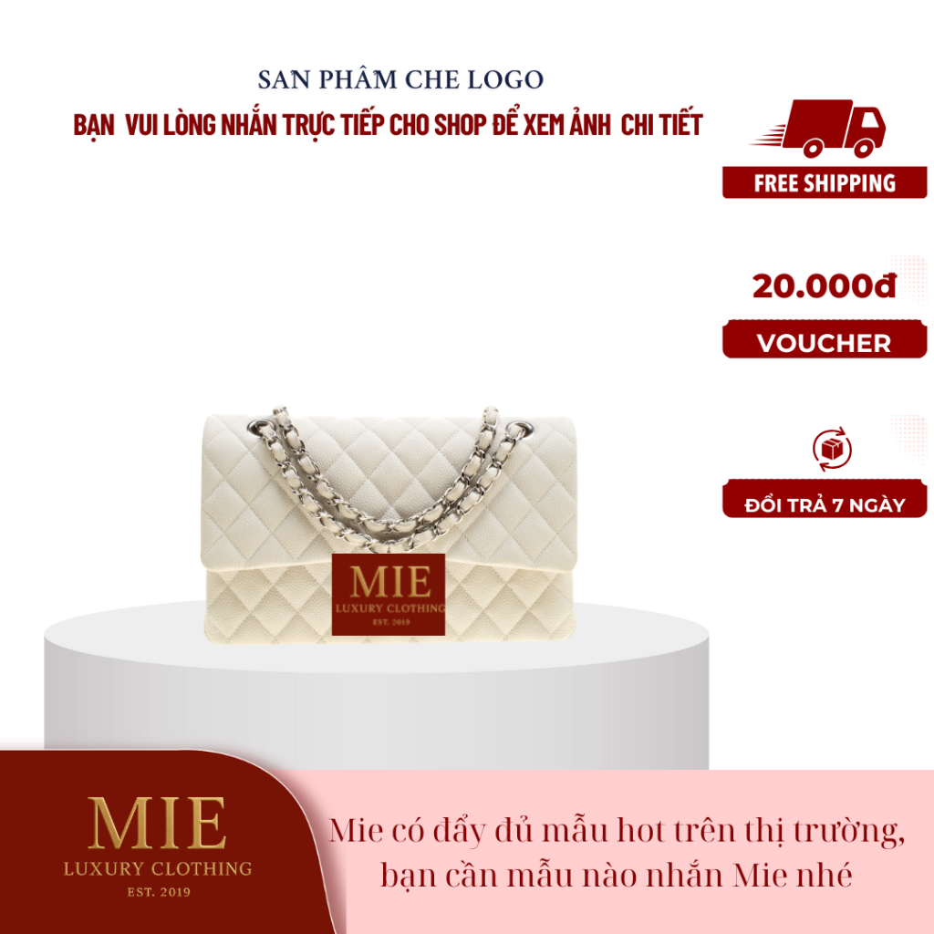 [ 𝐌𝐈𝐄 - 𝐋𝐔𝐗𝐔𝐑𝐘 𝐂𝐋𝐎𝐓𝐇𝐈𝐍𝐆 ] TÚI XÁCH classic sz 25