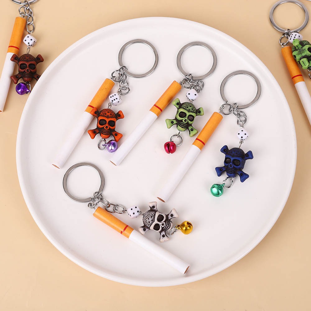 COMBO 10 Chiếc Móc Khóa Mô Hình Ống Trụ Dài 15cm - Phụ Kiện Treo Balo/Chìa Khóa Cá Tính - SP000161
