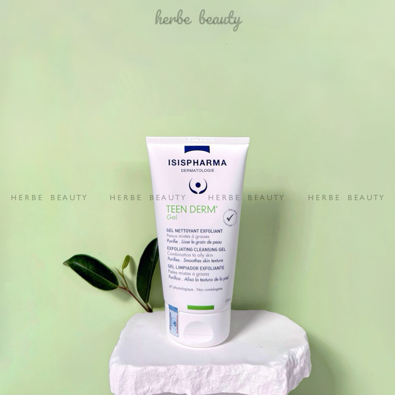 [CHÍNH HÃNG GIÁ TỐT NHẤT] GEL RỬA MẶT CHO DA MỤN ISIS PHARMA TEEN DERM GEL