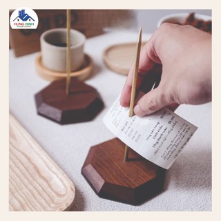 [Hỏa Tốc] Cây ghim hóa đơn cao cấp; Cây ghim đế gỗ trụ đồng; ghim bill giấy; ghim giấy; Kẹp bill