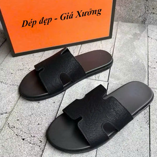 { Bản Khâu Quai} Dép nam quai ngang chữ H đế bằng đẹp ,đế bằng cao su, hàng tại xưởng DéP Boy Phố