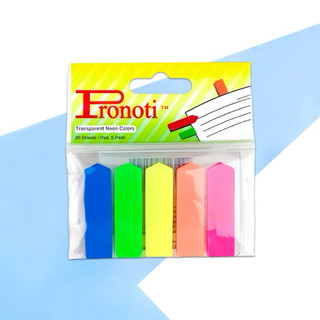 Note phân trang nhựa 5 màu, Note mũi tên nhựa, Note phân trang