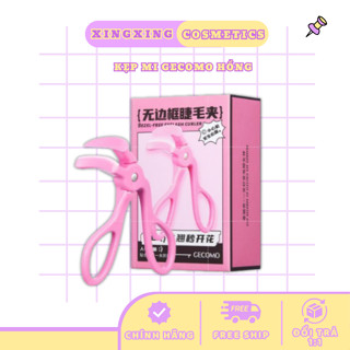   NEW  Kẹp Bấm Mi GECOMO Màu Hồng Dễ Dàng Sử Dụng Làm Cong Mi Không Làm Đau Mí Phù Hợp Tập Bấm Kẹp Mi XINGXINGBEAUTY 