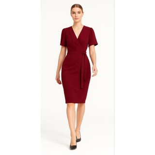 Đầm Doris form bút chì, hàng 1 lớp nhẹ tênh mỏng mát