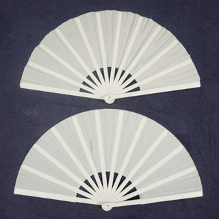 Quạt nan nhựa trơn, quạt múa nghệ thuật đẹp và rất bền  (Ảnh thật và video thật)