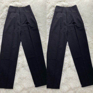 ( M11 Màu Đen) QUẦN TÂY BAGGY 3 NÚT LƯNG SIÊU CAO ( Có bigsize) Vải Tuyết Mưa Xịn Dày Dặn Co Dãn Nhẹ