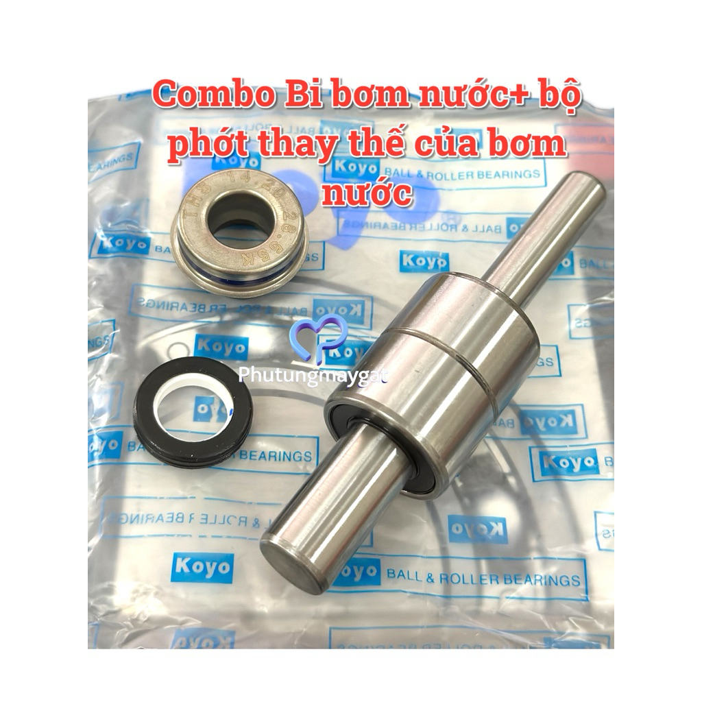 Bi bơm nước Koyo/(có bán phớt bi) loại 12x16x30 dùng cho bơm Kubota dòngGL/ L: L3408/ L4508/ L4018/ 