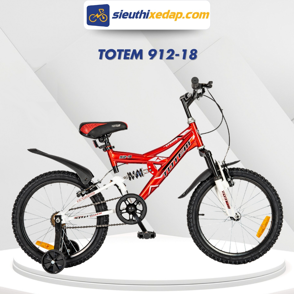 Xe Đạp Trẻ Em Totem 912-18, Xe Đạp Cho Bé Trai Từ 7 Đến 10 Tuổi - Siêu Thị Xe Đạp