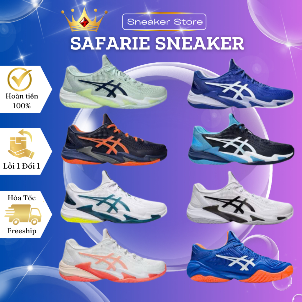 [ Big Sale 50% ] Giày chuyên thể thao tennis, pickleball, bóng chuyền...nhiều màu