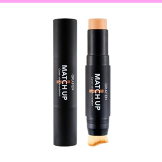   7 2027  GRAFEN Kem nền dạng thỏi hai đầu cọ MATCH UP COVER STICK FOUNDATION 23 