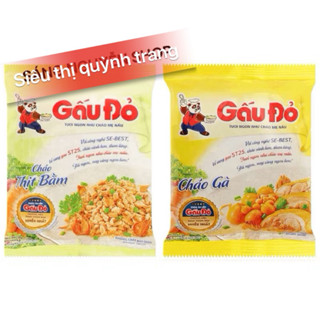 Combo 10 Gói Cháo Gấu Đỏ Ăn Liền Gói 50g x 10 gói ...