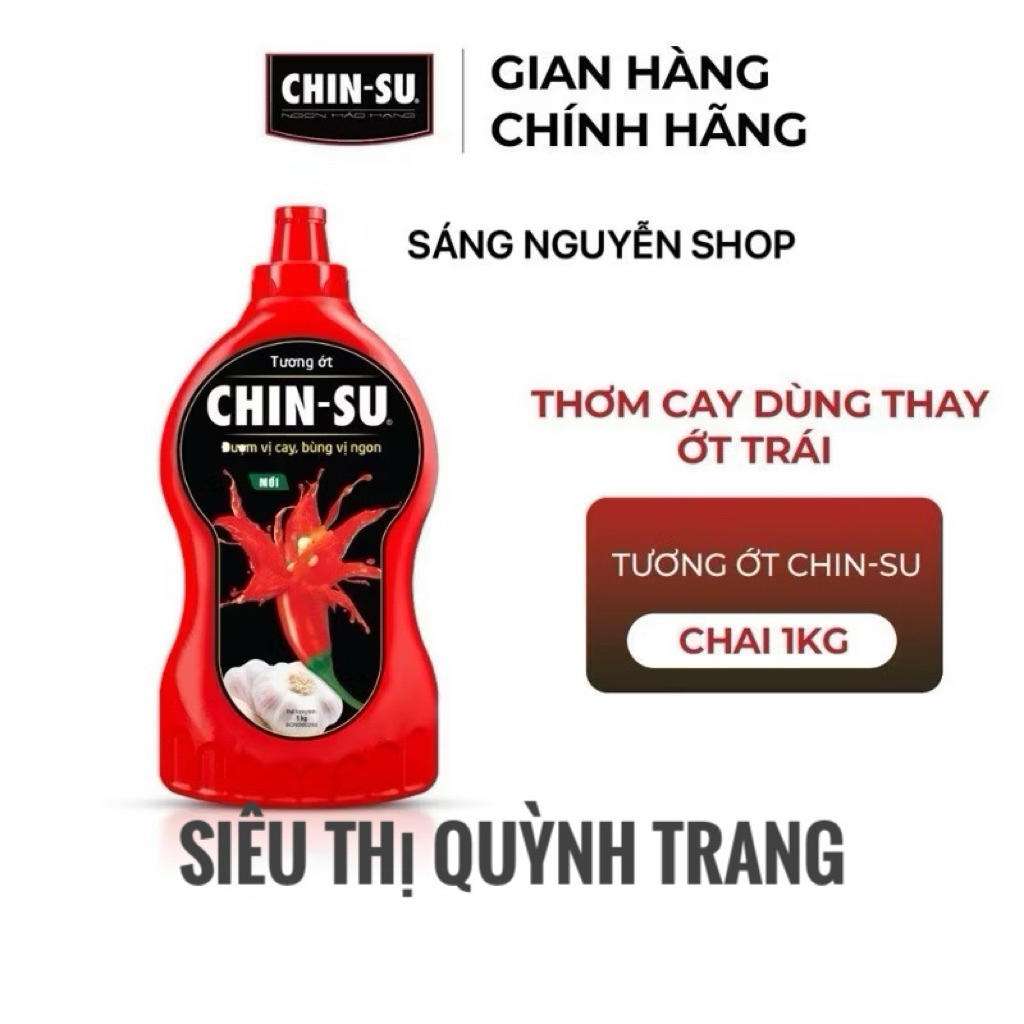 Tương Ớt Chin-Su Chai 500G - 1Kg - 2kg ...