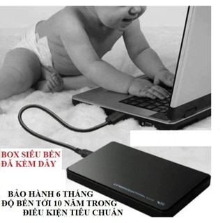Ổ cứng di động 1TB/500GB/320GB/250GB bền đẹp USB 3.0 2.0, Bảo hành 6 tháng