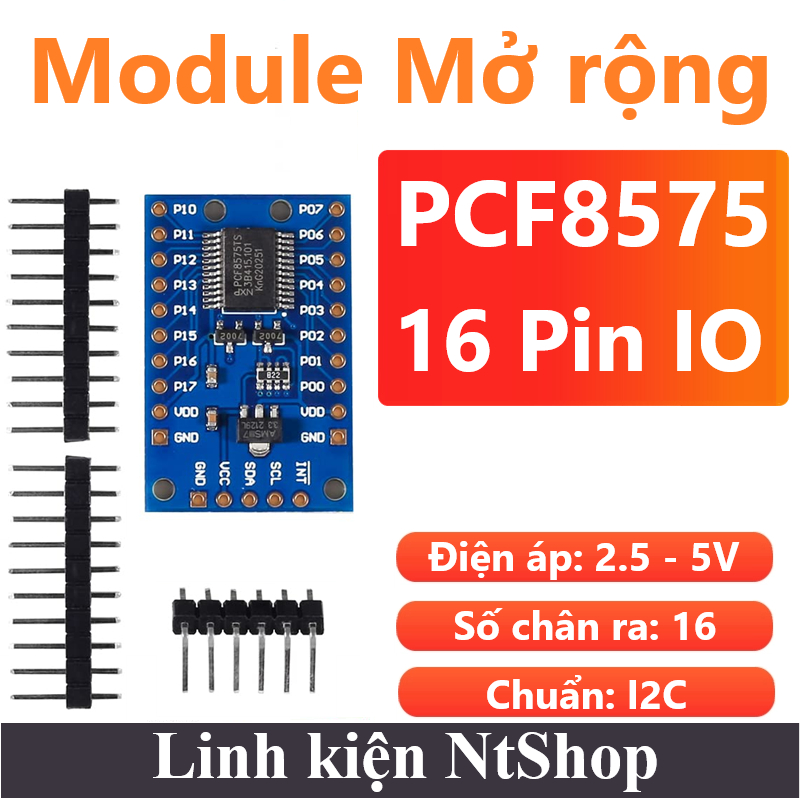 Module mở rộng chân I2C PCF8575 mở rộng 16 chân IO