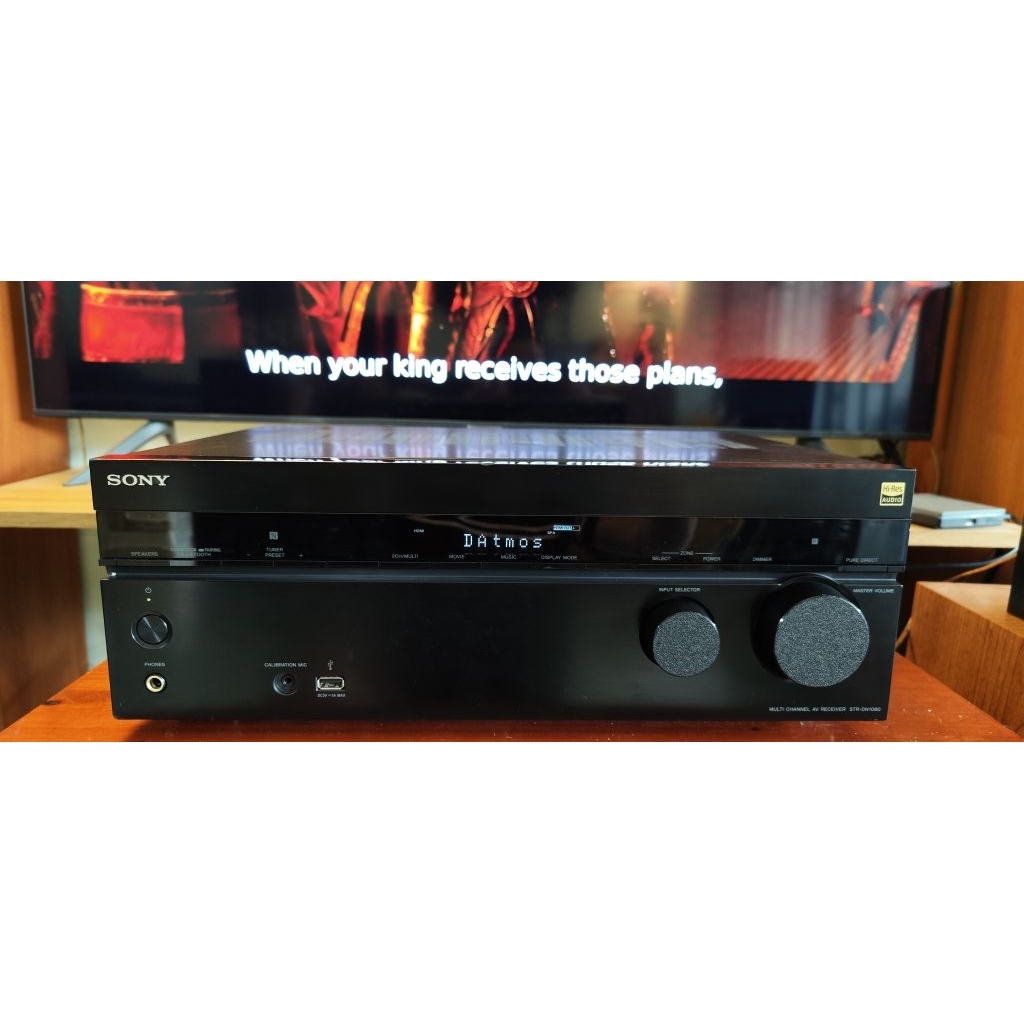 Amply Sony 7.2 đời mới DN1080 HDMI 4K ARC giải mã Atmos, wifi, Bluetooth, Chromecast v.v..- hàng chí