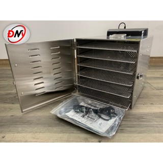 Máy sấy thực phẩm 6 tầng - Đa năng sấy khô gà, sấy hoa quả, các loại dược liệu, hạt điều, tiêu..- Bảo hành 1 năm
