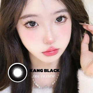 [1 CẶP] Kính Áp Tròng Màu Đen Hoặc Choco Giãn To 14.5mm Cận Thị 0-10 Độ Tặng Khay