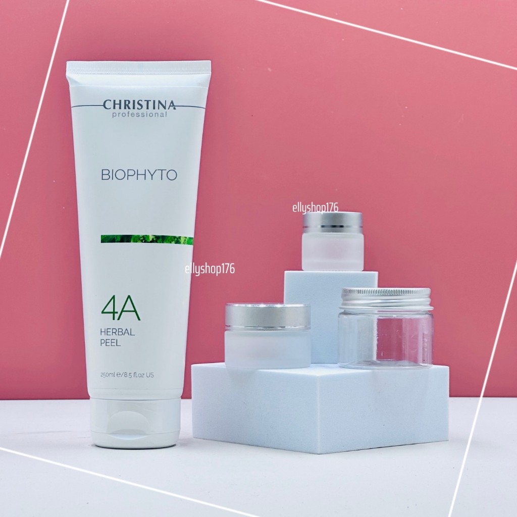 Mask tảo Christina 4A Herbal Peel - Dạng tẩy da chết sạch sâu peel da loại bỏ mụn cám đầu đen - Elly