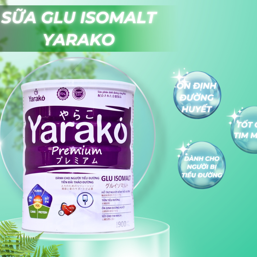 Sữa Cho Người Tiểu Đường YARAKO Sữa Dành Cho Người Tiểu Đường Và Tiền Tháo Đường Hộp