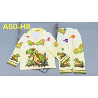 MÃ A60 SIZE 12-42KG BỘ PIZAMA BÉ TRAI THUN LẠNH 3D