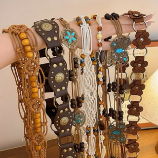   Hàng Sẵn   Thắt Lưng Đai Lưng Đai Váy Phong Cách bohemian Thời Trang Nữ Mã 1399 
