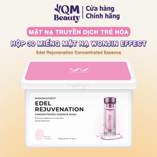  Hộp 30 mặt nạ WonJin Effect Edel Rejuvenation Hàn Quốc giúp truyền dịch hỗ trợ trẻ hóa da 350g 