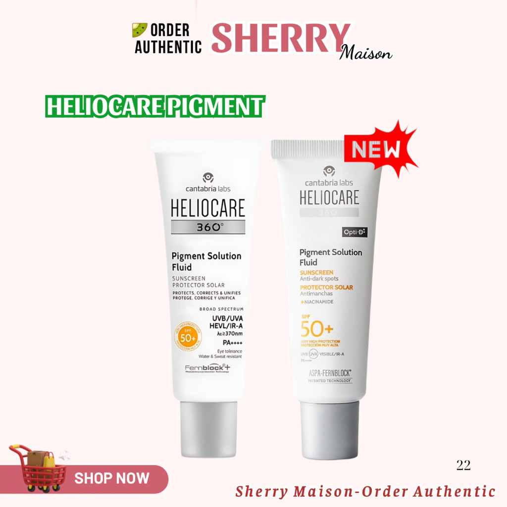 KEM CHỐNG NẮNG HELIOCARE PIGMENT 50ML
